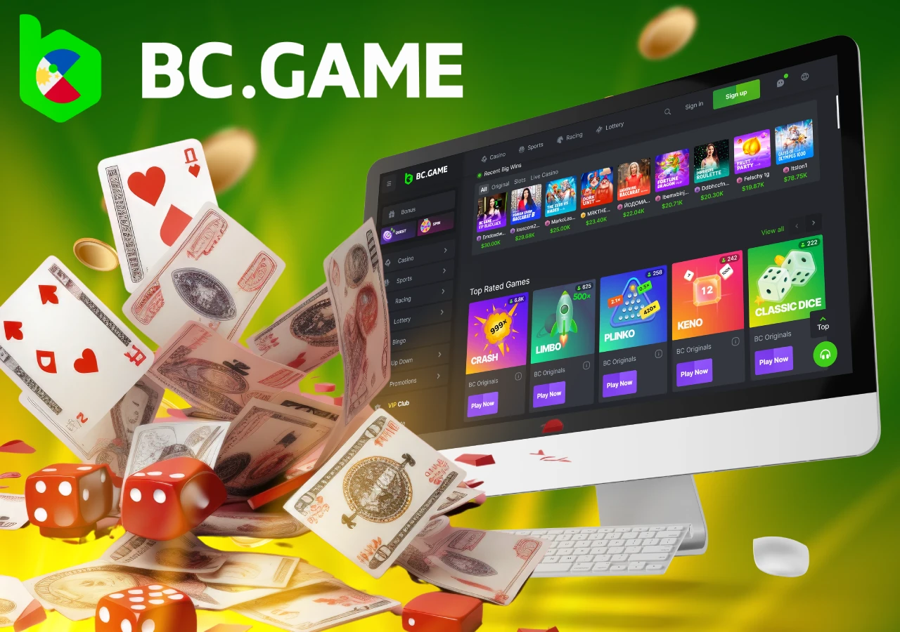 Features of the bookmaker's platform in the Philippines