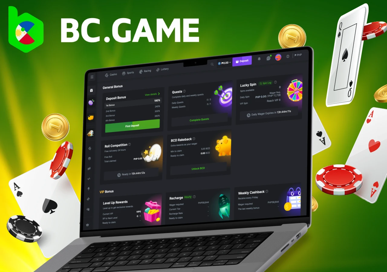 Additional bonuses for playing on the bookmaker's platform